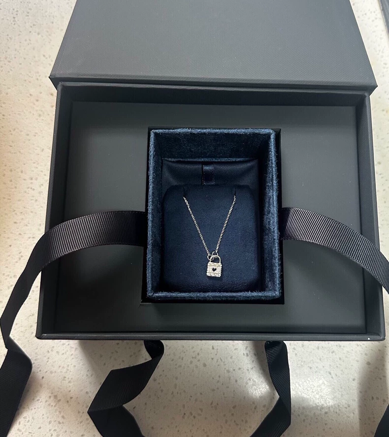 APM Monaco love lock necklace