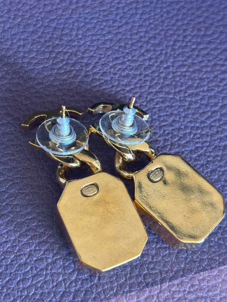 CHANEL Crystal Candy Earrings-3