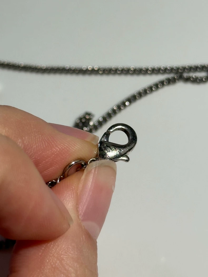 Chanel full diamond double c necklace rhinestone vintage clavicle necklace-4